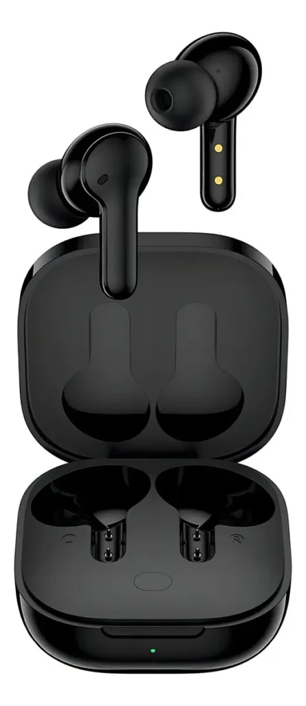 Fone De Ouvido In Ear Sem Fio Qcy True Wireless Earbuds Qcy T13 Preto 445x1024